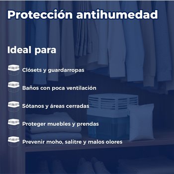 Repuesto Absorbente Humedad 3 X 8.8 OZ Sin Aroma Humydry