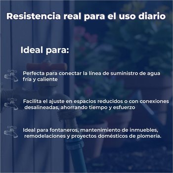 Llave Para Manguera Corta Urrea 1/2 Bronce