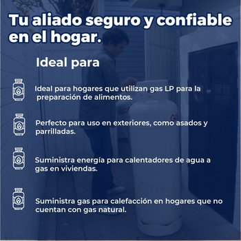 Tanque de Gas Tatsa 30 kg