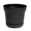 Maceta Saturno Color Negro 25.40 CM