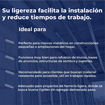 Poste Metálico Calibre 26 9.20X3.05 M