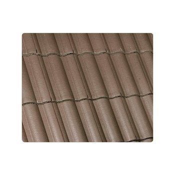 Teja Concreto Catalana 44 x 33 cm Tabaco