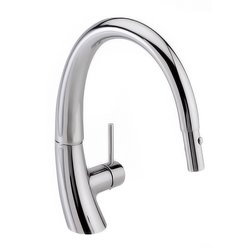 Monomando Curvo Cabezal Retráctil Magnético Cromo