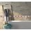 Cenefa Cerámica para muro Cáceres Tiles 2000 8x25 cm Beige