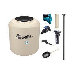 Paquete Tinaco + Filtro + Bomba Presurizadora