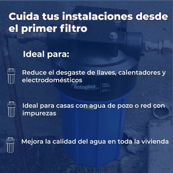 Filtro Jumbo Completo Hydronet Rotoplas