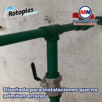 Tee Rotoplas Tuboplus 1” para Instalaciones Hidráulicas