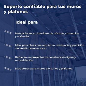 Poste Metalico Calibre 26 4.10X3.05 M