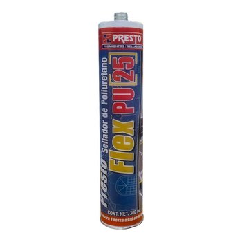 Sellador Poliuretano Presto Flex Blanco 300 mL