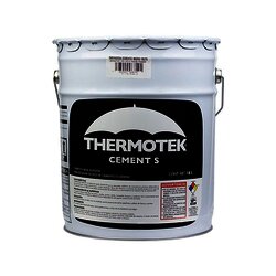 Cemento Plástico Thermotek Asfáltico Negro 19 l