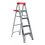 Escalera Tijera Cuprum Aluminio 4 Peldaños 1.53 Mts