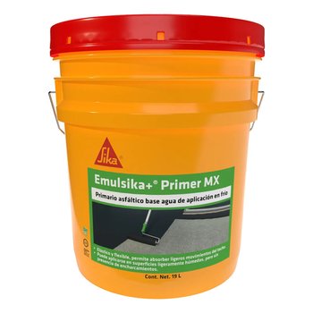 Sellador Asfáltico Base Agua Negro Emulsika Primer 19 Lt