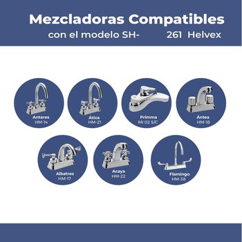 Valvex II Chico 1/4 Vuelta Derecho Helvex