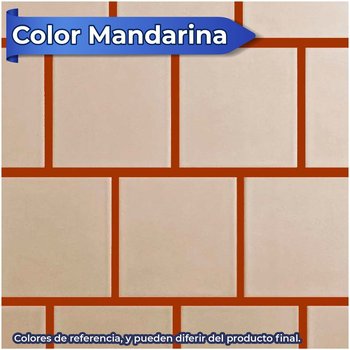 Boquilla con arena 10 kg Crest color mandarina