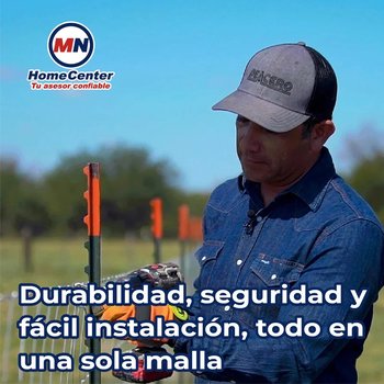 Malla Borreguera DeAcero 1.0 x 50 M Calibre 14.5