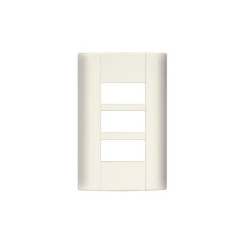 Placa 3 Salidas Modus Bticino Marfil E5N0