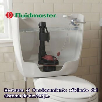 Kit Reparación Con Válvula de Descarga Fluidmaster 3" WC 2 Pza