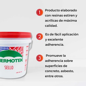 Sellador Acrílico Thermotek 4 Lt