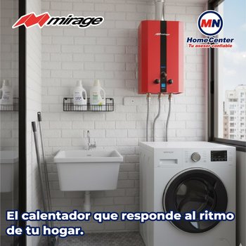 Calentador Paso Mirage 10 L Gas Natural Instantáneo 1.5 Servicio