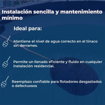 Flotador Para Tinaco Polipropileno 5 Rotoplas