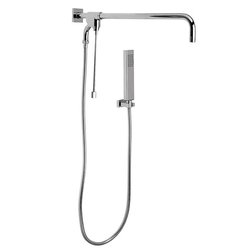 Regadera Manual Con Desviador Brazo Angular Helvex RM-15