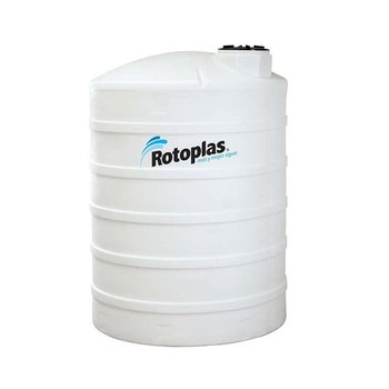 Tanque Rotoplas Blanco 5001 L Estándar 1.83 x 2.34 m