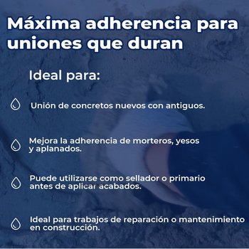 Adhesivo Adherente Para Concretos Fester Festerbond 1 Lt