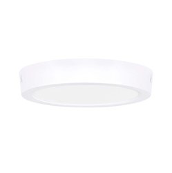 Luminario led sobreponer techo 6 pulgadas 12 watts drum blanco