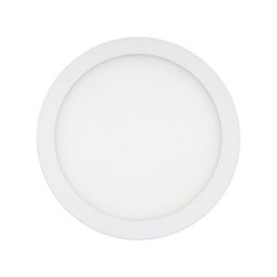 Luminario led sobreponer techo 6 pulgadas 12 watts drum blanco