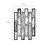 Muro Divana Brown Daltile 34 x 50 cm