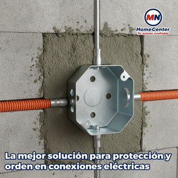 Caja octagonal galvanizada 3X3 reforzada