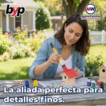 Brocha Byp de cerda natural La Buena 1½” pulgada