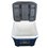 Hielera Latitude 60 Roller Igloo 94 latas c/ruedas gris y azul