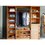 Paquete Closet Pino Cajonera Entrepañera 1.80 mts