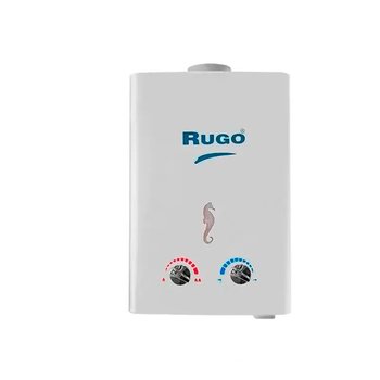 Calentador de Paso Instantáneo Rugo Gas Natural 6 L