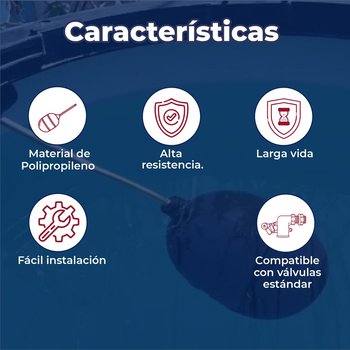 Flotador Para Tinaco Polipropileno 5 Rotoplas