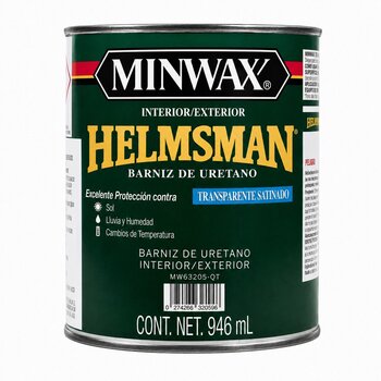 Barniz Transparente Exterior Satinado 1 L Para Madera
