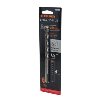 Broca Concreto Truper 3/8 x 6 pulg