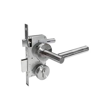 Cerradura Manija T Alta Seguridad Recamara 60 mm