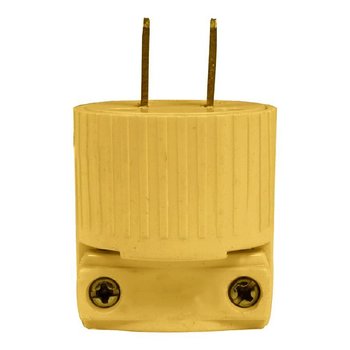 Clavija Plástica Sin Tierra