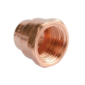 Conector Cobre Rosca Interior ½ pulg