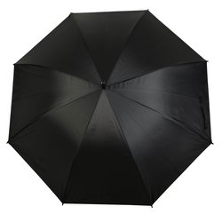 Paraguas portátil para lluvia Delux negro incluye funda