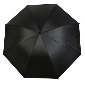 Paraguas portátil para lluvia Delux negro incluye funda