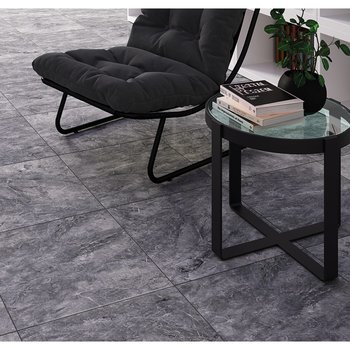 Piso Cerámico Corfú grafito Tipo Piedra Vitromex 45x45 cm