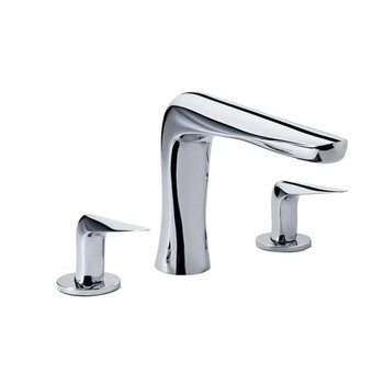 Mezcladora Nautilia Lavabo Contra Push Cromo
