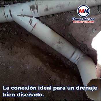 Yee Sanitaria PVC 4” x 4” (100 x 100 mm) para Drenaje