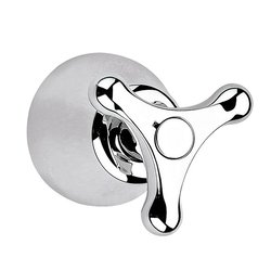 Llave Maneral Para Regadera Ática Helvex Grande Cromo C-59