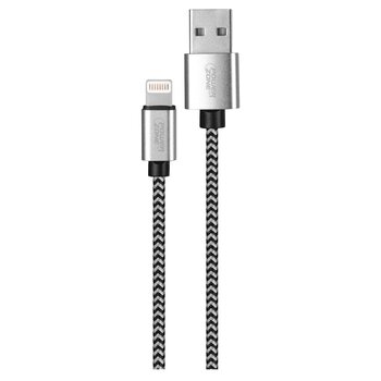Cable carga usb trenzado tipo lightning 3 ft