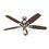 Ventilador Buider Plus 52 pulg Niquel Cepillado Hunter
