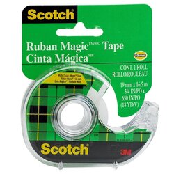 CINTA TRANSPARENTE INVISIBLE 1.90 CM X 16.51 M